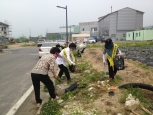 장미의 모후Cu 성당주변 환경정화활동